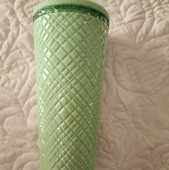 Starbucks Mint Green Iridiscent Tumbler Cup - Picture 2 of 4